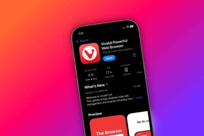 Vivaldi 7.4 for iOS