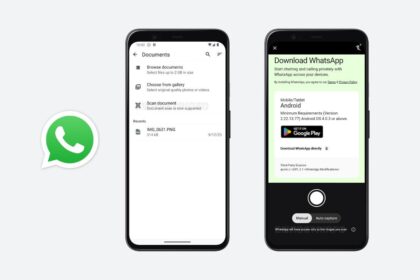 New Feature to Scan Documents on WhatsApp on Android