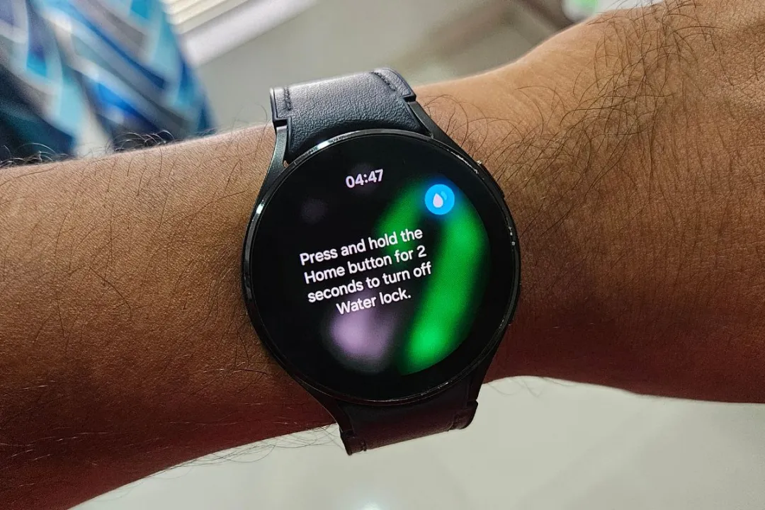 Water Lock feature on Galaxy Watch