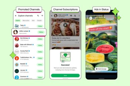 WhatsApp Announced Ads in Status, Channel Subsciptions, and Promoted Channels